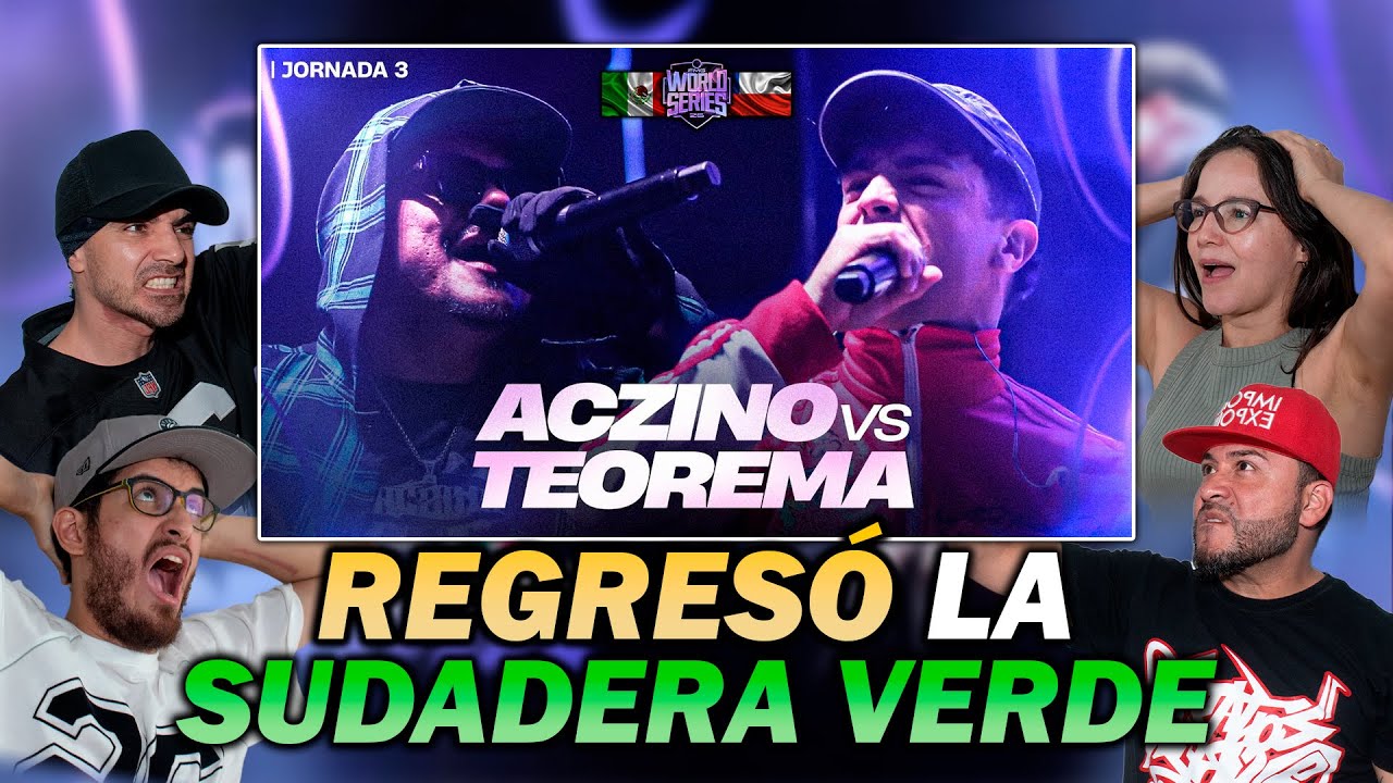 🥹 ¡NOSTALGIA PURA! - COLOMBIANOS REACCIONAN a ACZINO vs TEOREMA [FMS WORLD SERIES SUPERLIGA]