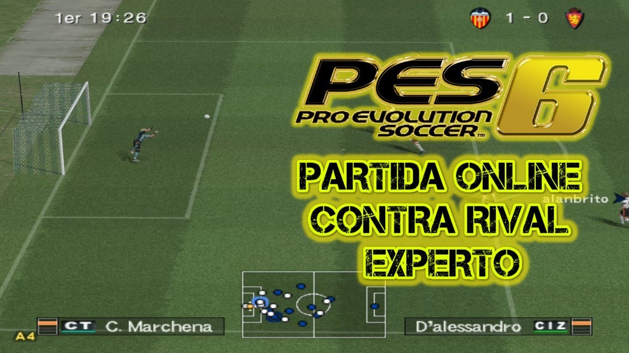 ⚽PES6 Partida Online 🆚 RIVAL EXPERTO⚽ +GOLAZOS✔ +TÁCTICAS✔ +Partido SIN LAG🔟 +Charla sobre eFootball