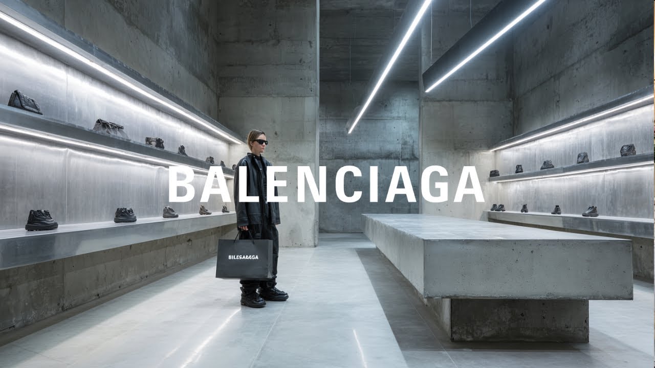 POV: You’re Shopping at BALENCIAGA (Dark, Minimal & Industrial) ⛓️🖤