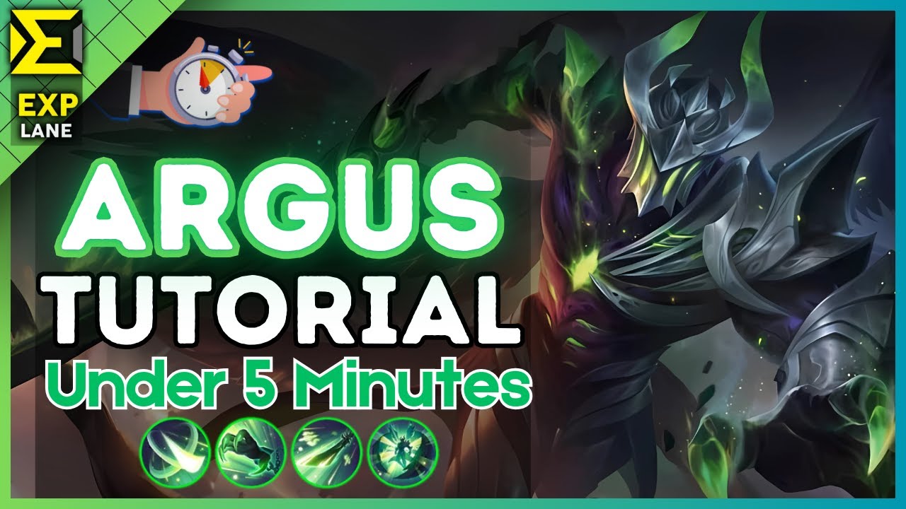 5-Minute Argus Tutorial in the EXP Lane || (MLBB S36) 2025