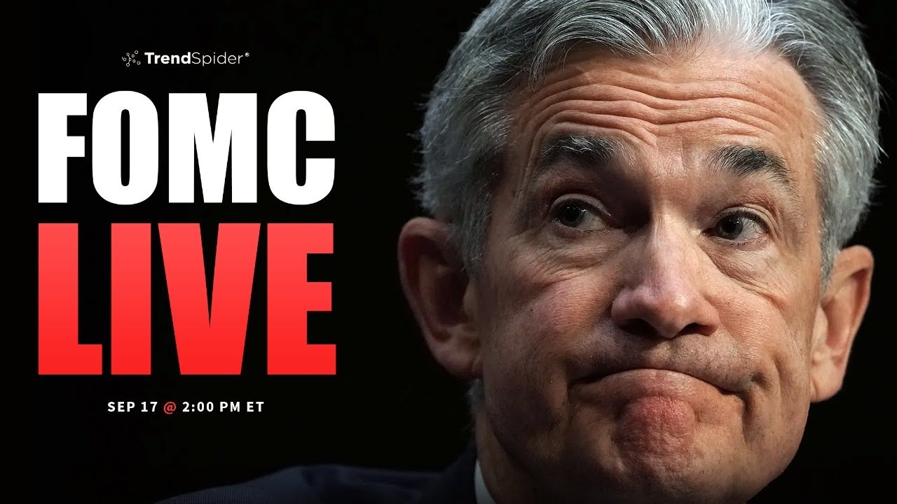 FOMC Meeting Live 9/17/25: Powell Speech, Fed Decision, Charts