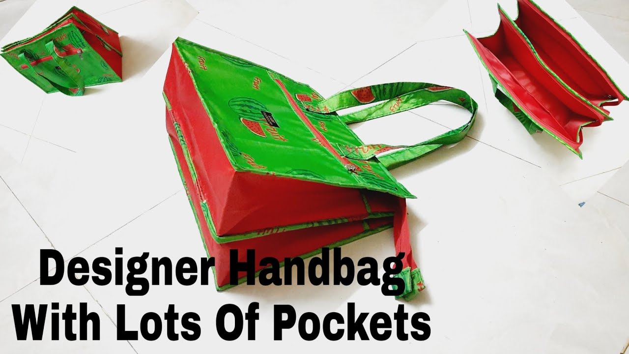 DIY:Designer Handbag No.83, With Lots Of Pockets By Anamika Mishra ...