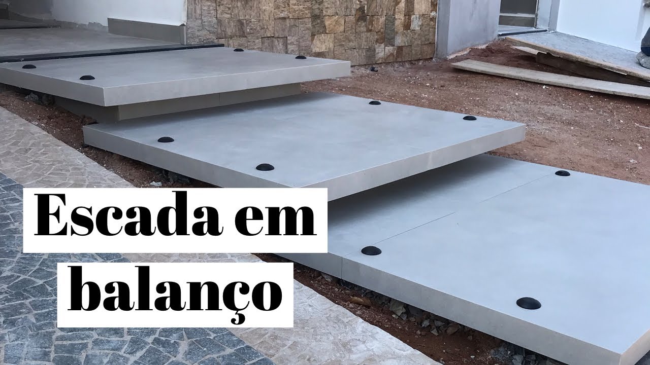APRENDA FAZER UMA ESCADA EM BALANÇO, PASSO A PASSO COMPLETO!