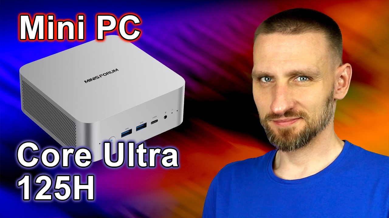 Minisforum PC M1 Pro-125H - wydajny, mały i energooszczędny komputer