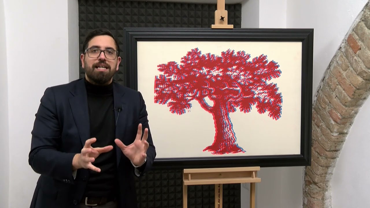 Mario Schifano - Albero della Vita - Chaxi Gallery #Schifano