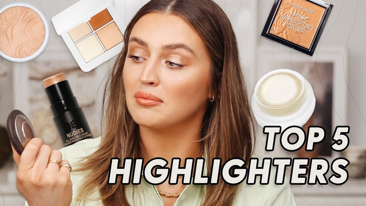 MY FAVE HIGHLIGHTERS FOR GLOWING SKIN!