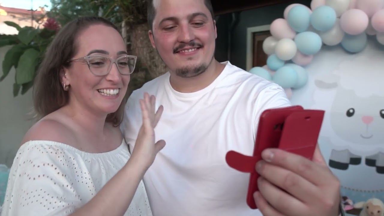 Chá Revelação 💖 Priscila & Tiago