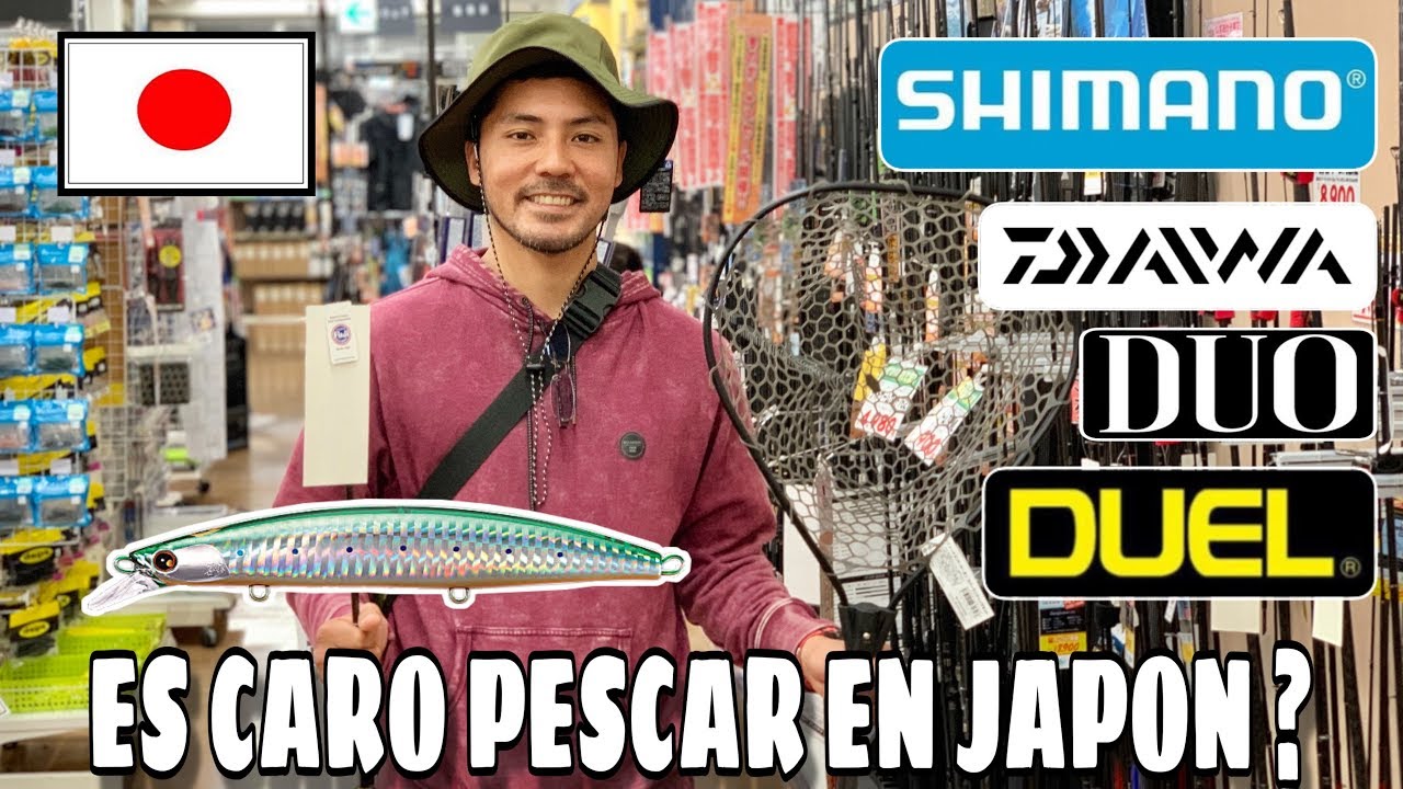 TOUR COMPLETO por una  TIENDA DE PESCA EN JAPON , SHIMANO , DUO , DAIWA , DUEL ! SEÑUELOS , WADERS !
