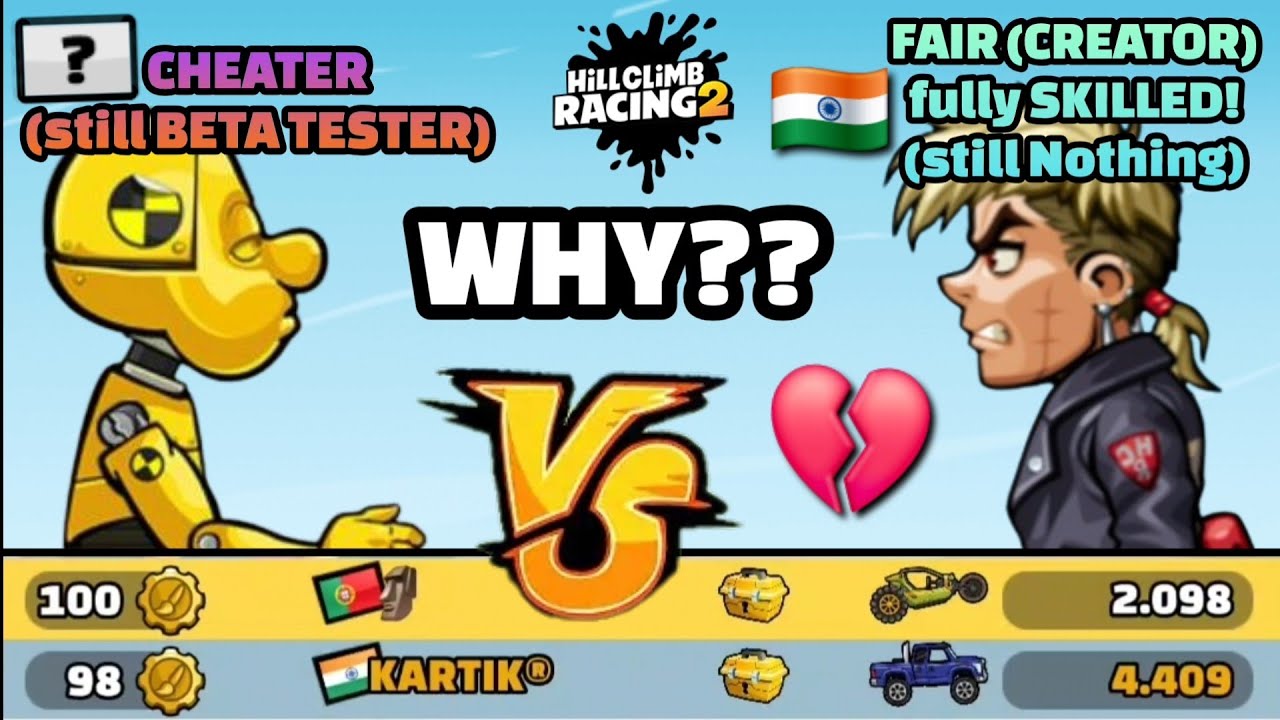 ПОЧЕМУ ХАКЕРЫ ЭТОГО ЗАСЛУЖИВАЮТ... А МЫ?? 🥺💔 ЭТО СПРАВЕДЛИВО? 🤔 В HILL CLIMB RACING 2