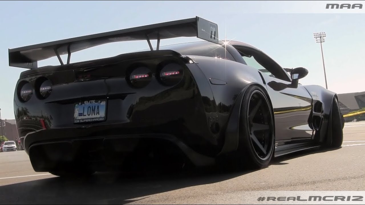 1200HP LOMA Supercharged Corvette Z06 GT2 SOUND!