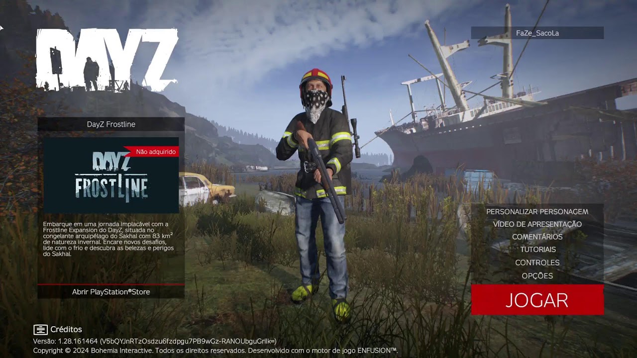 JOGANDO DAYZ NO PS4 - Ao Vivo