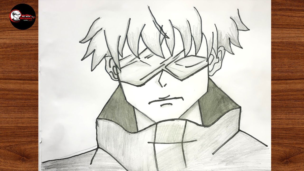 How to Draw a Powerful Anime Boy (Step-by-Step Tutorial)