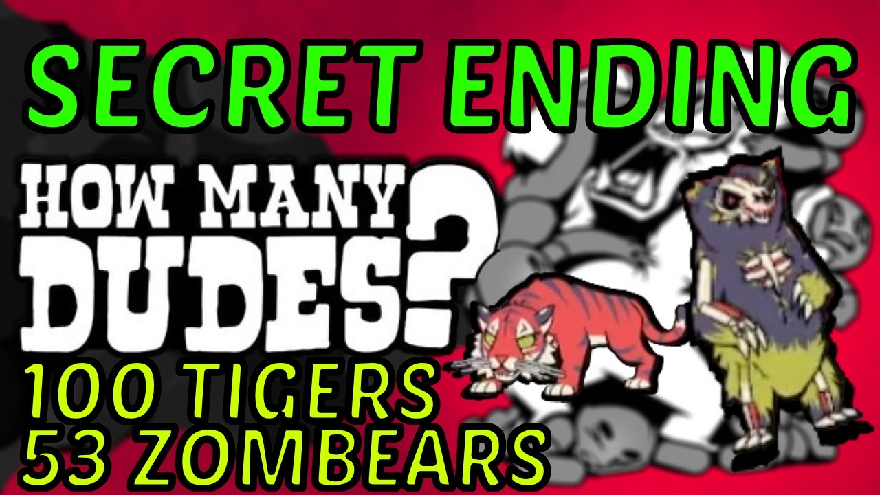 I found the SECRET ENDING in How Many Dudes?