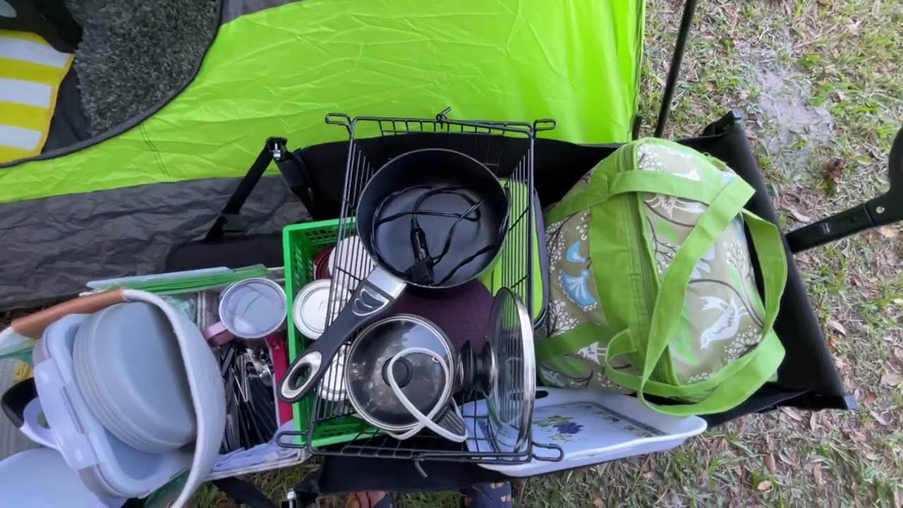 Car/Tent Camping setup for two
