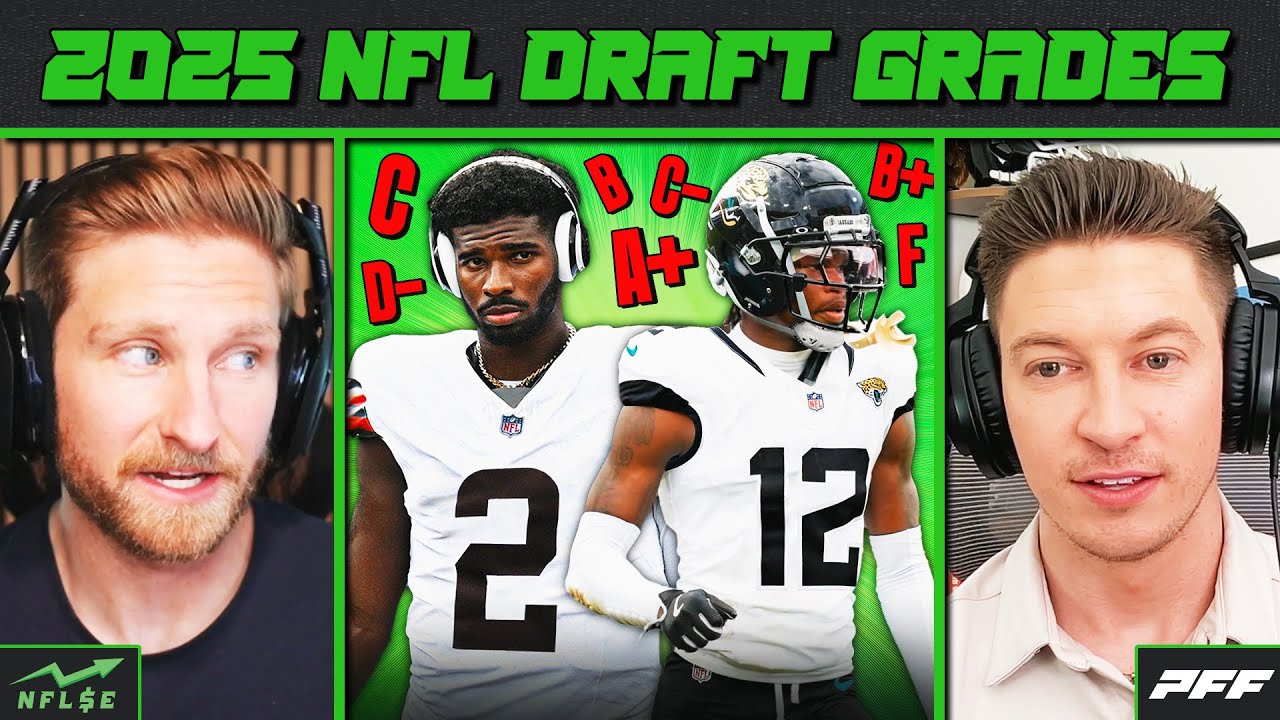 2025 Draft Grades For All 32 Teams | NFL Stock Exchange