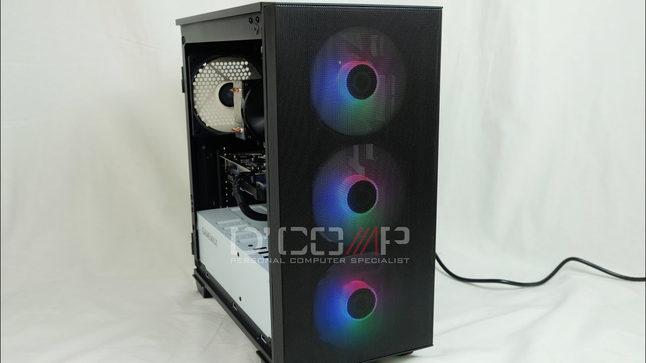 Rakit PC 8 Jutaan With Intel i5 10400F | Gamemax Aero Mini