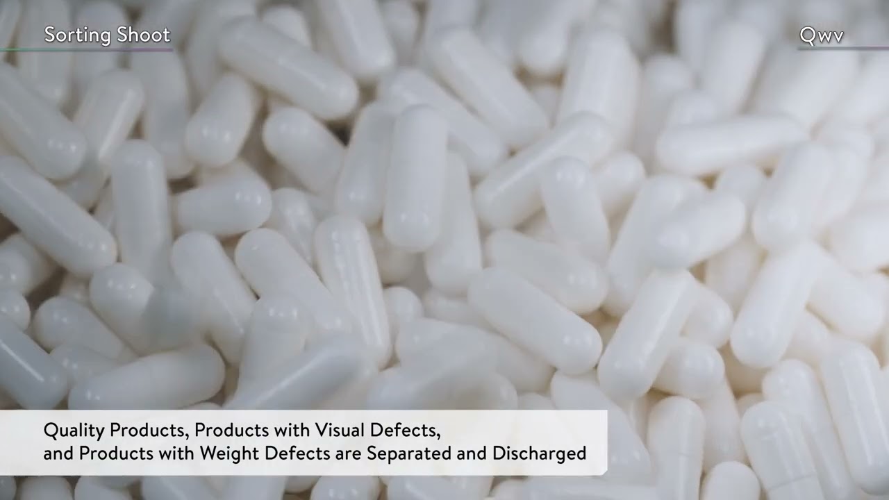 QWV  Capsule weight and visual inspection machine  (speed 100,000/hr)