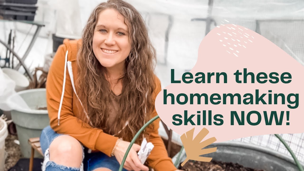 7 Skills Homemakers Should Learn | Homemaking skills for home, self-sufficiency, and the kitchen