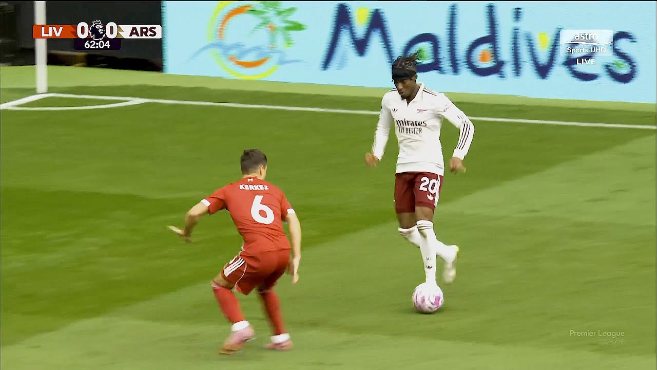 Noni Madueke vs Liverpool
