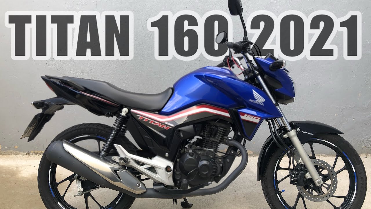 Honda CG 160 TITAN 2021 - Vale a pena?