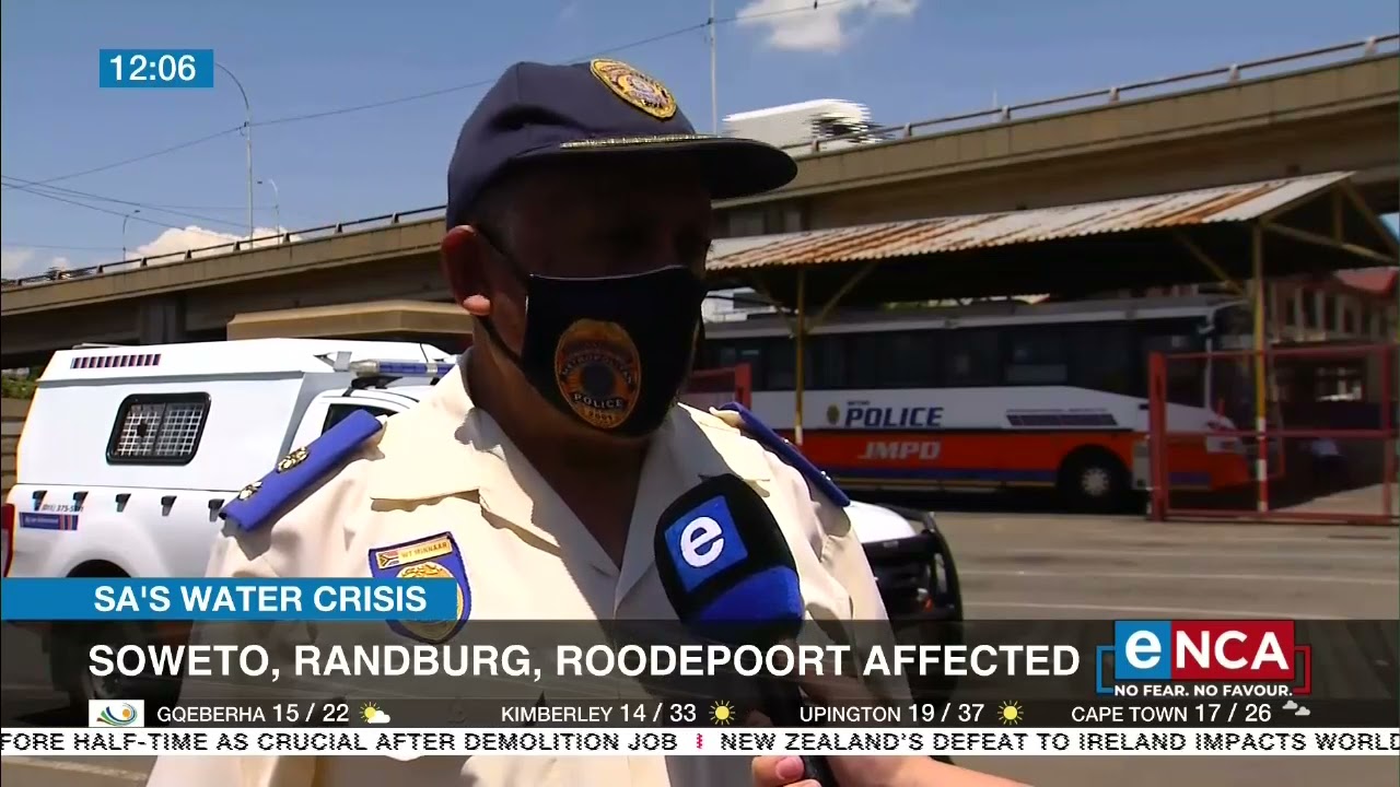 SA’s Water Crisis | Maintenance at purification plant