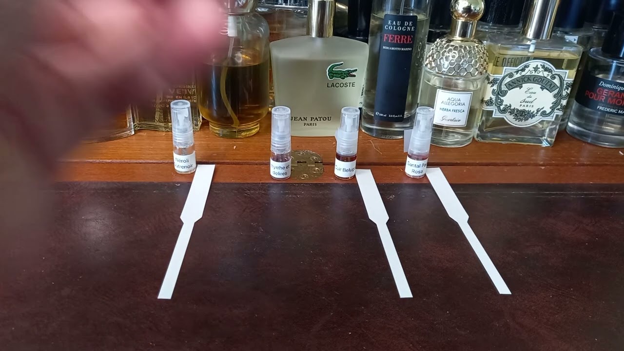 Neroli Outrenoir, Myrrhe Et Delires, Cuir Beluga And Santal Pao Rosa First Impressions