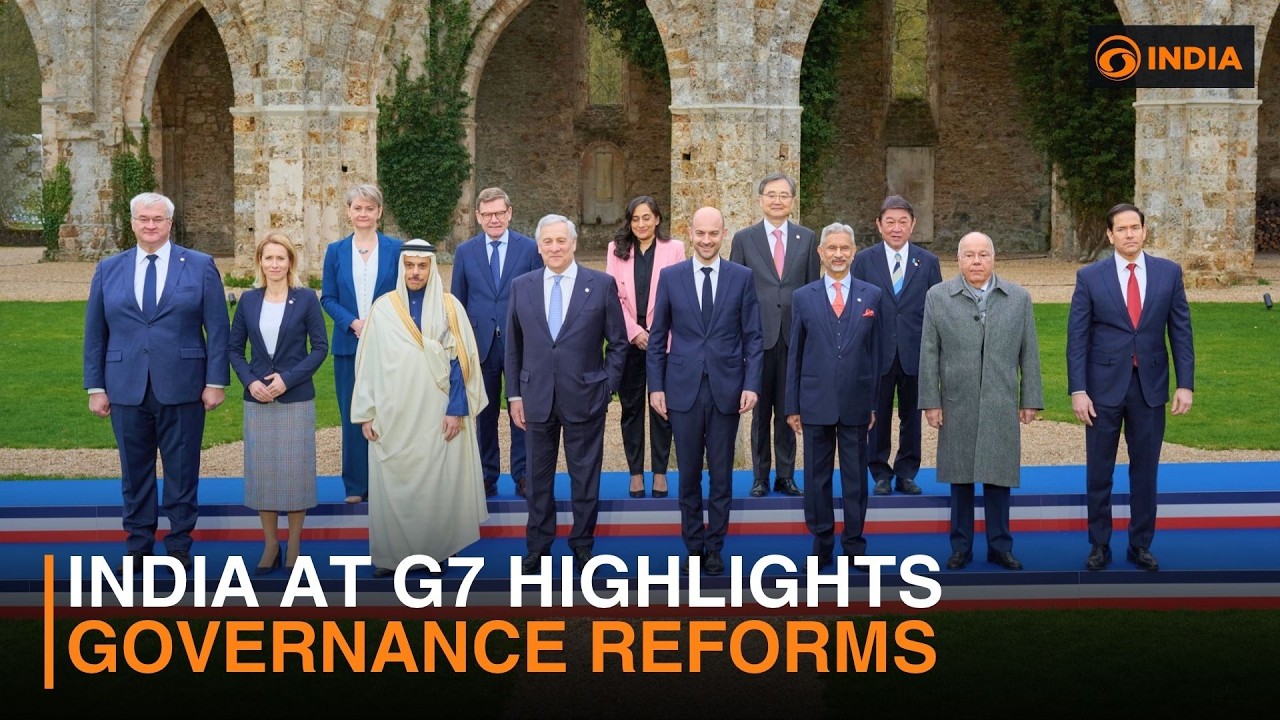 Индия на саммите G7 подчеркнула важность реформ в сфере государственного управления.