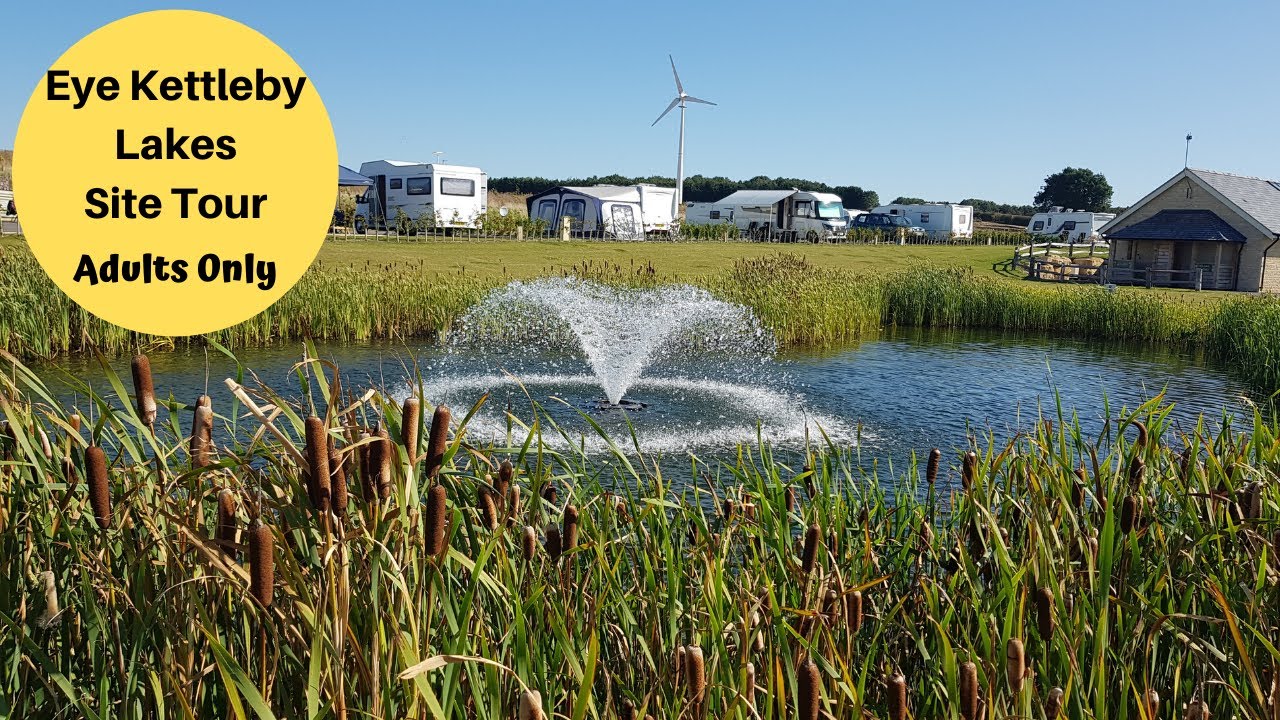 Eye Kettleby Lakes Caravan Park in Melton Mowbray Leicestershire