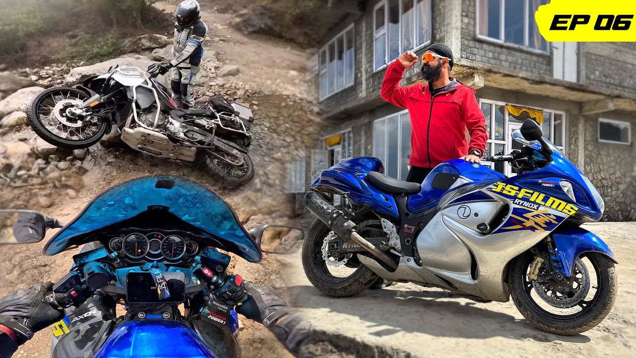 Tooti Superbike 🥵 unbroken spirit! Conquered Sandakphu Nepal 🇳🇵 and made history 🎉🔥