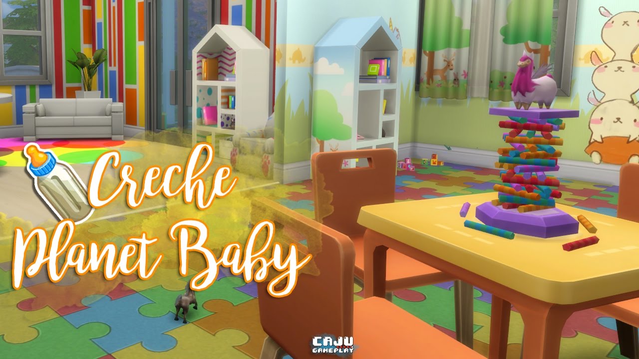 🏠 The Sims 4: CRECHE PLANET BABY | House Build
