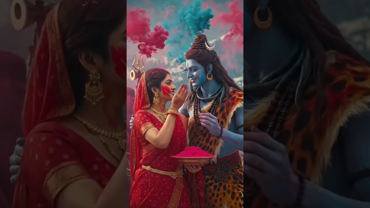 #ShivParvati #DivyaHoli #BhaktiHoli #Mahadev #MataParvati#HarHarMahadev #HoliBhajan #DevotionalVideo