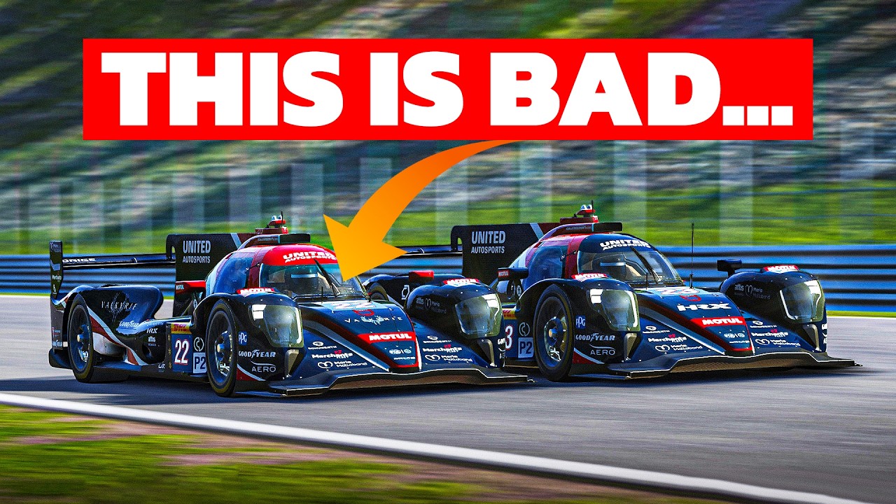 Одна из самых УЖАСНЫХ АВТОМОБИЛЬНЫХ СИТУАЦИЙ, КОТОРУЮ Я КОГДА-ЛИБО ВИДЕЛ! (Le Mans Ultimate)