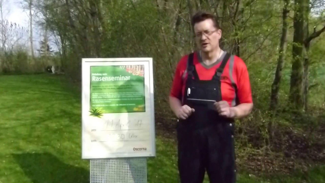 kostenloses Oscorna Rasenseminar am 19.04.17 um 18.30 Uhr