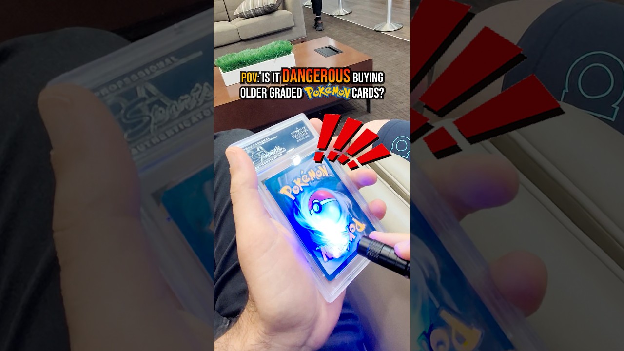 POV: ОПАСНО ЛИ ПОКУПАТЬ СТАРЫЕ ОЦЕНЕННЫЕ КАРТЫ POKEMON?
