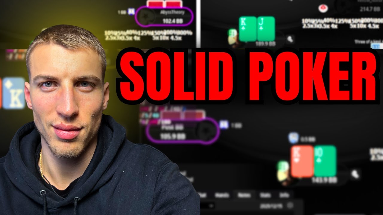 Winning at 100NL Poker | Play & Explain