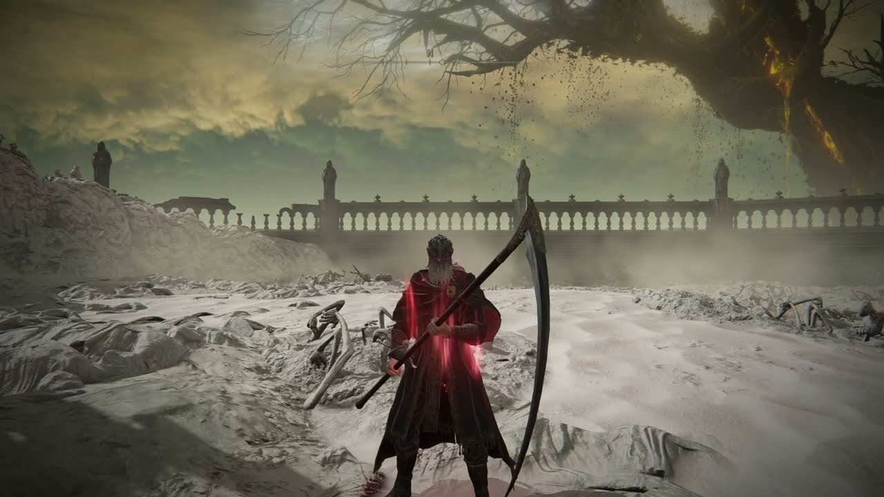 Promised Consort Radahn is slain by Sir Ansbach (Obsidian Lamina, Main-gauche) | Elden Ring DLC