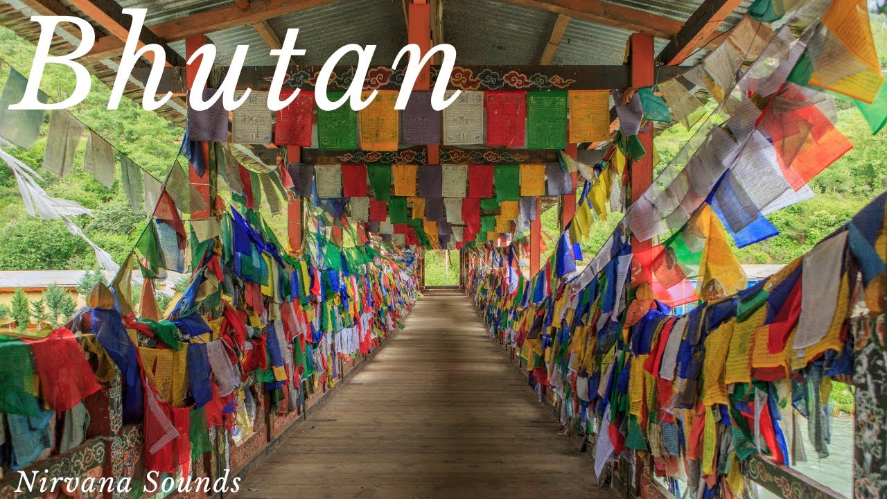 🌄 BHUTAN &bull; Scenic Views, Bhutan Monasteries, Fortresses, Landscape Mountains and Valleys 4K