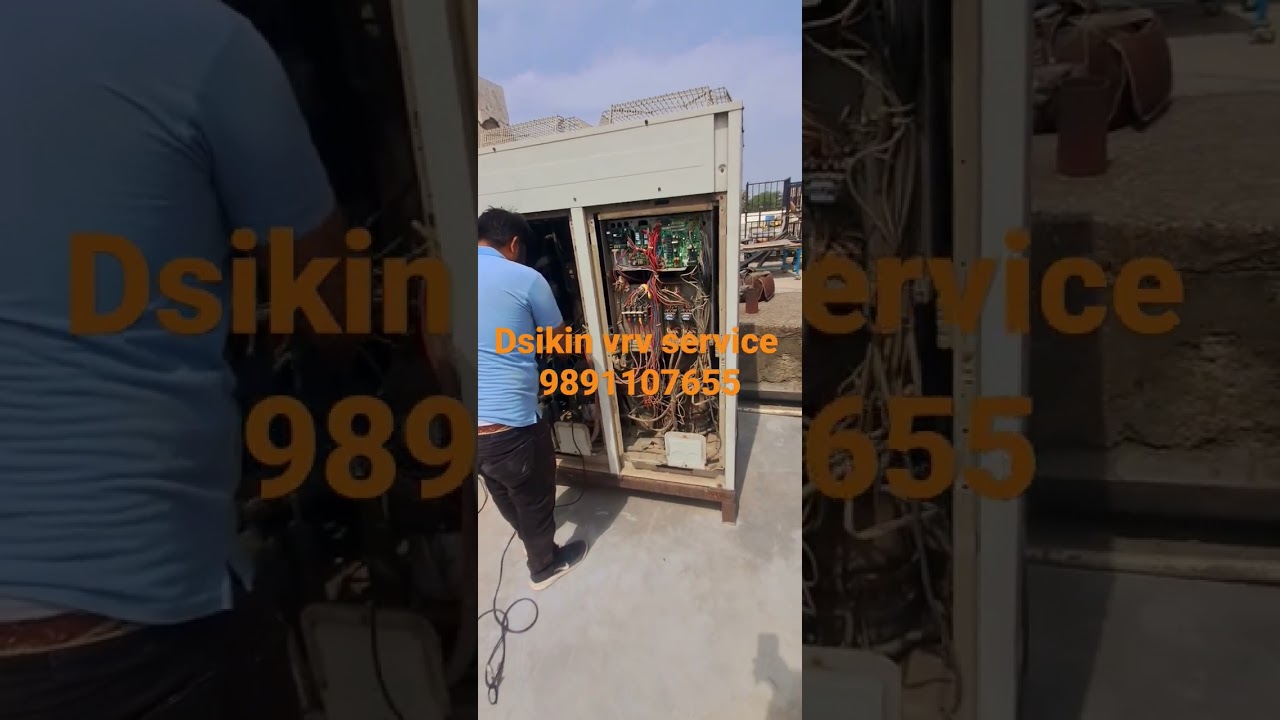 daikin vrv outdoor unit service repair