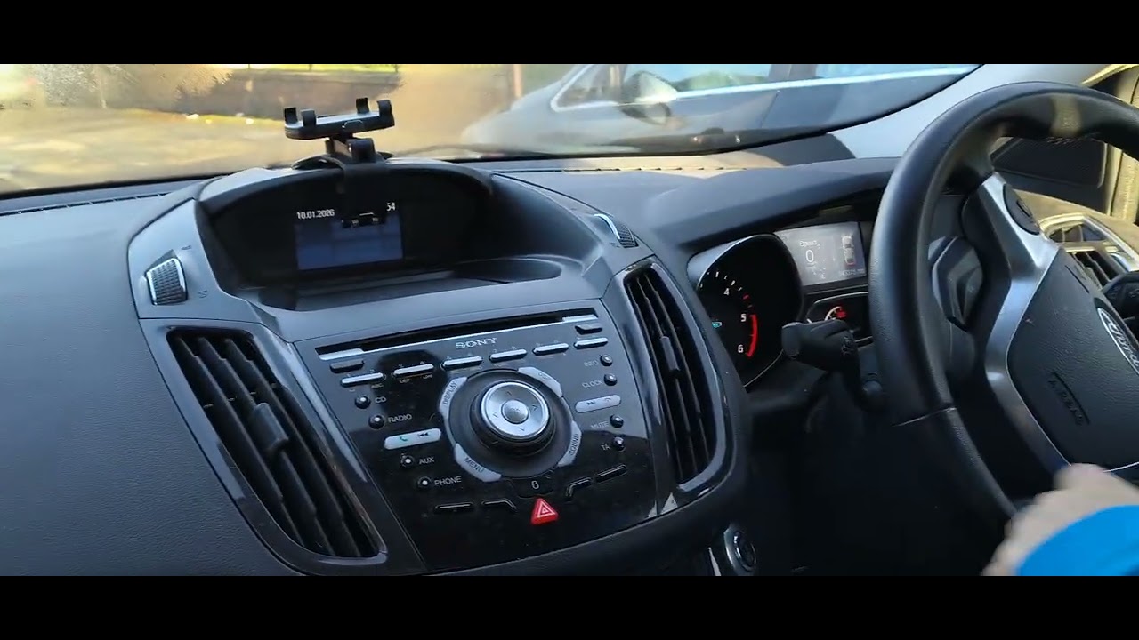 Car ford when you drive your car just open window little bit