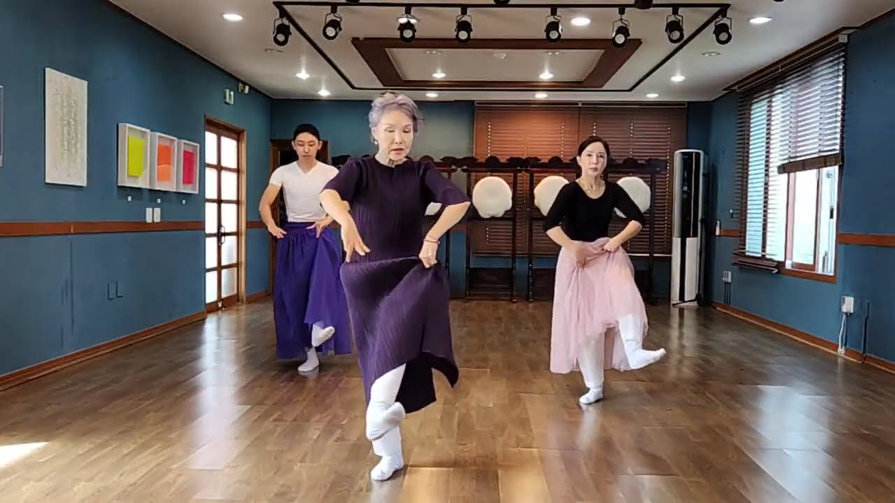전통춤 작품 | 입춤 수업 라이브로 함께하기! PT.1 파트 A & B (1~40장단)