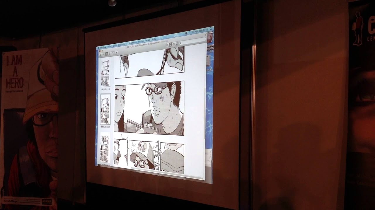 Clase Magistral de Kengo Hanazawa - 1/3 - XX Sal&oacute;n del Manga de Barcelona 2014