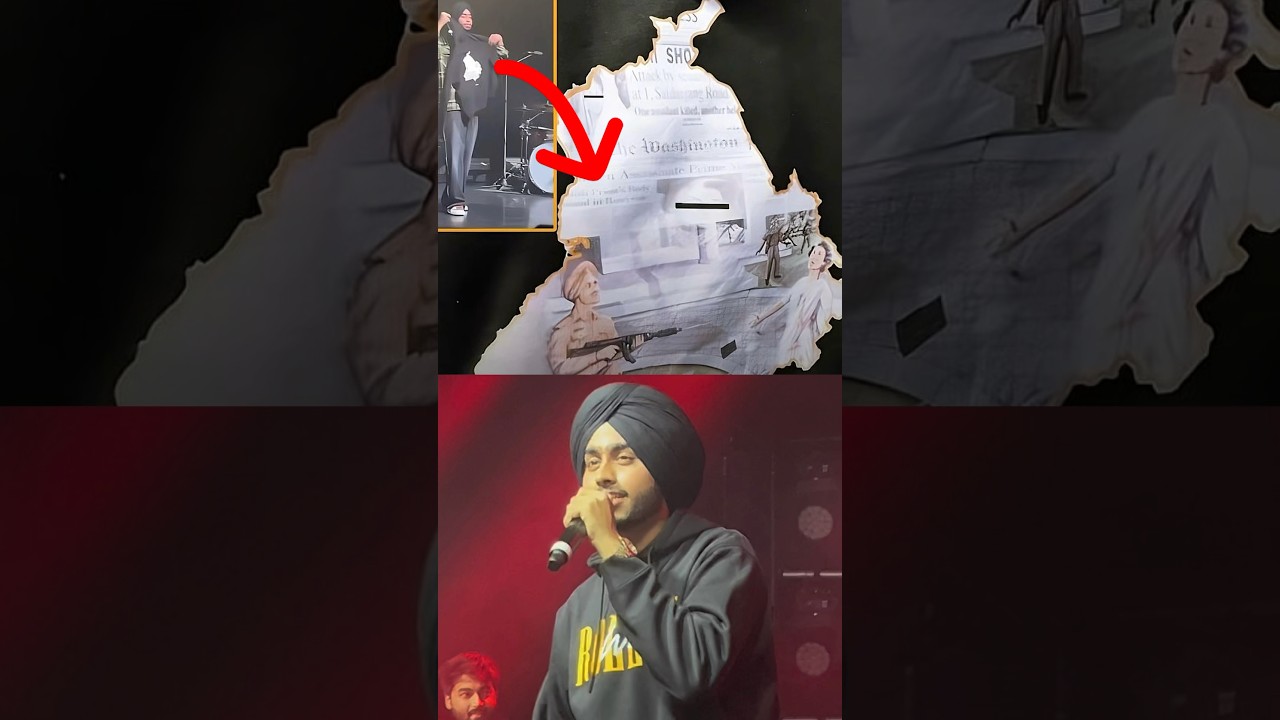 SHUBH London Concert Hoodie Map Controversy Explained
