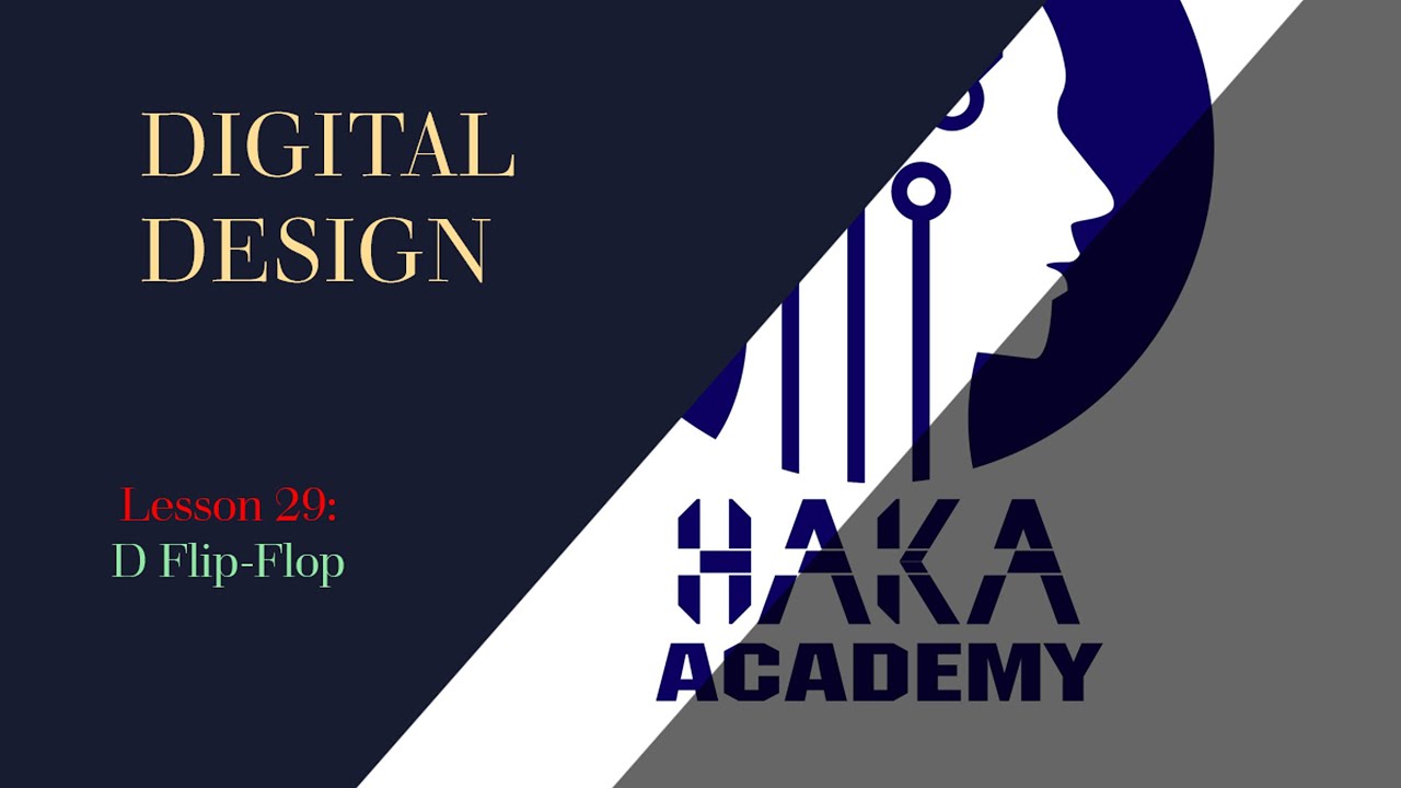 Урок 29 – Цифровое проектирование – D-триггер