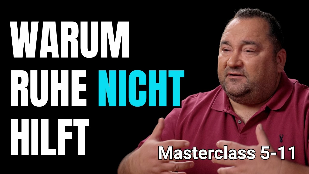 Warum Ausruhen dich nicht erholt