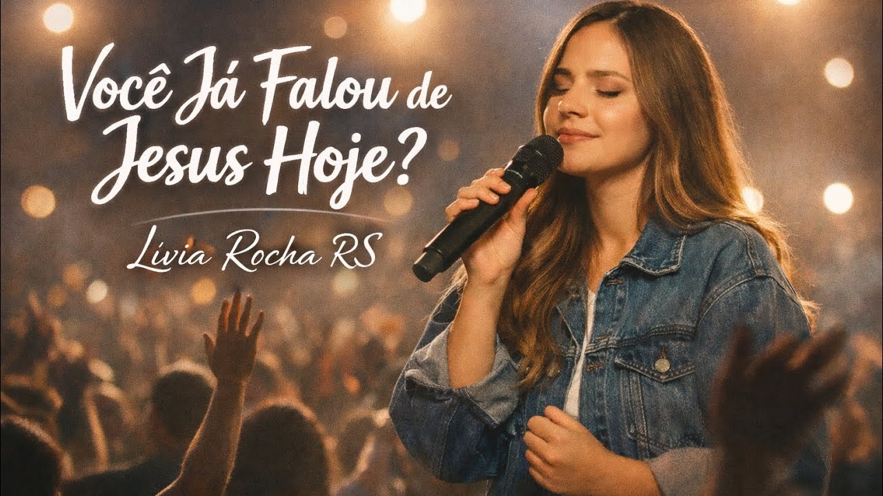 VOCÊ JÁ FALOU DE JESUS HOJE? | Lívia Rocha RS (Ao Vivo na Igreja) 🔥 Música Gospel 2026