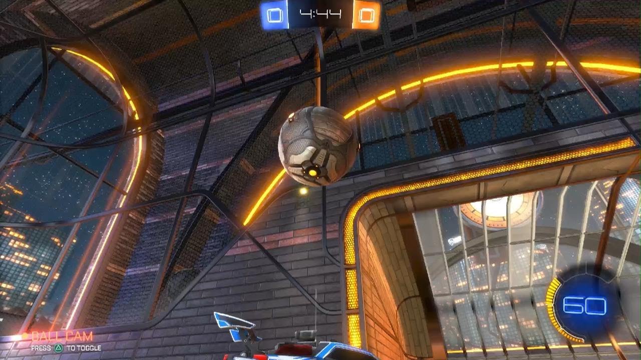 Rocket League. Beat trash talker at the end.