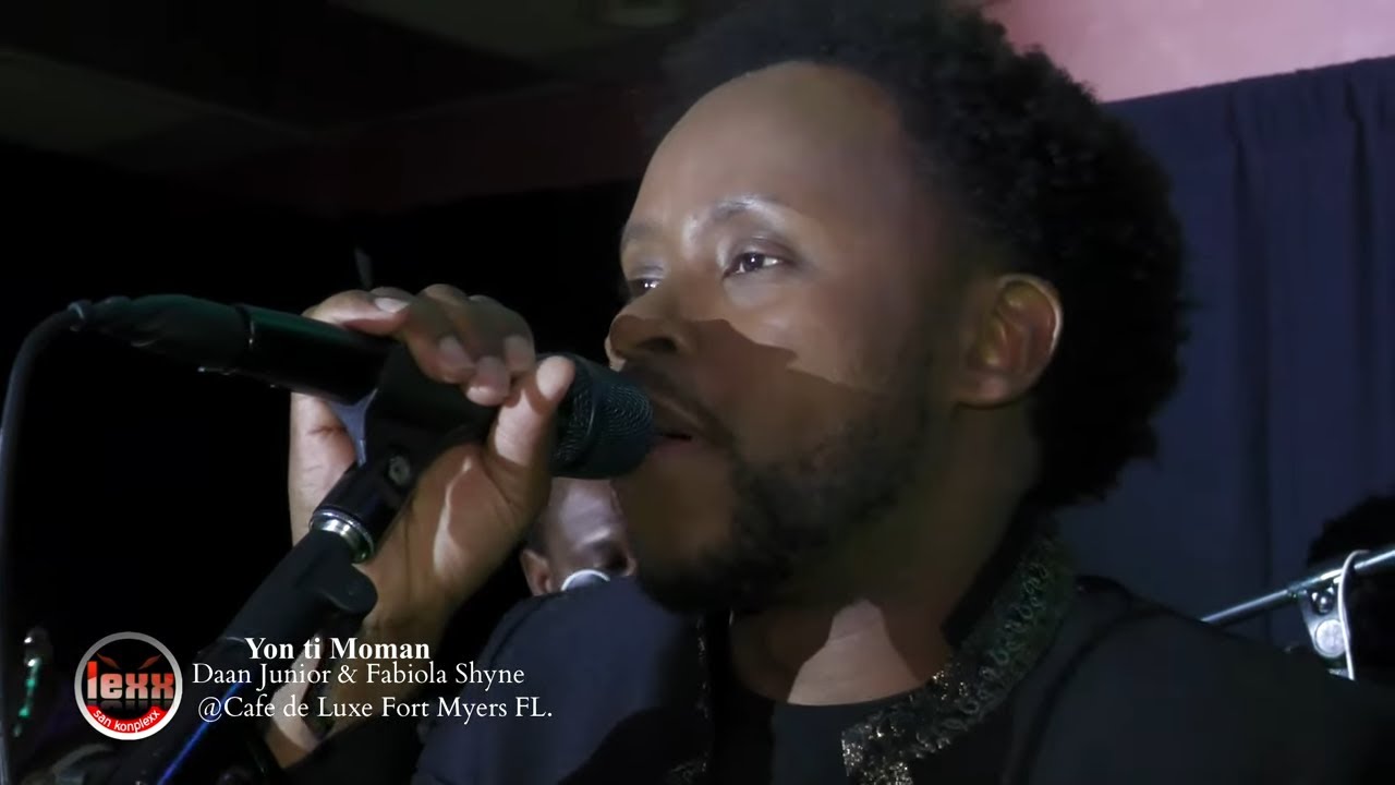 Daan Junior   Yon ti Moman live @ Cafe de Luxe Fort Myers FL 05 28 2022