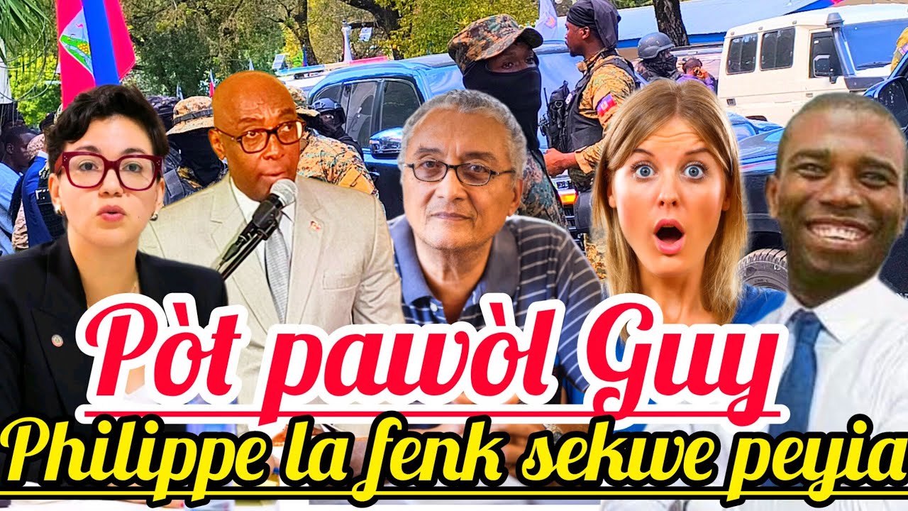 25Janvye😱🆘Pòt Pawòl Guy Philippe la fenk Sekwe peyia Ameriken ak Fils-Aimé pèdi batay.