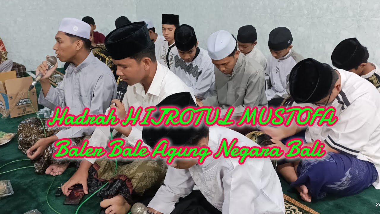Isra Mi'raj Bersama Hadrah HIJROTUL MUSTOFA 