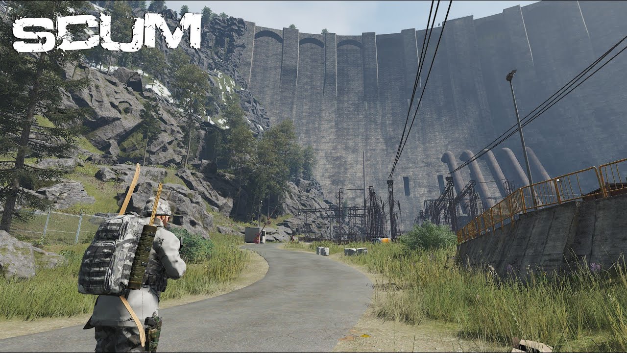 Let's visit the dam before we head home - SCUM 1.2 S1E12